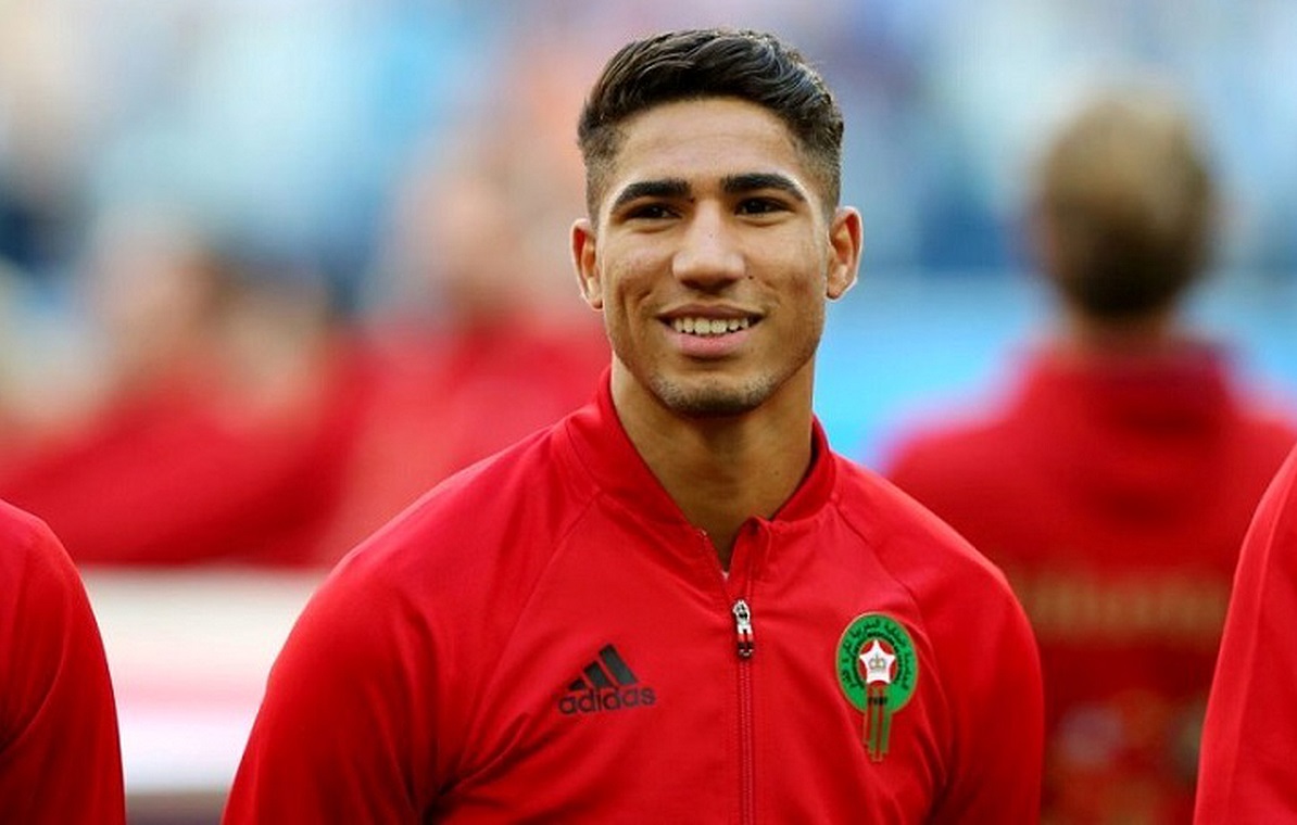 Achraf Hakimi na Seleção Marroquina